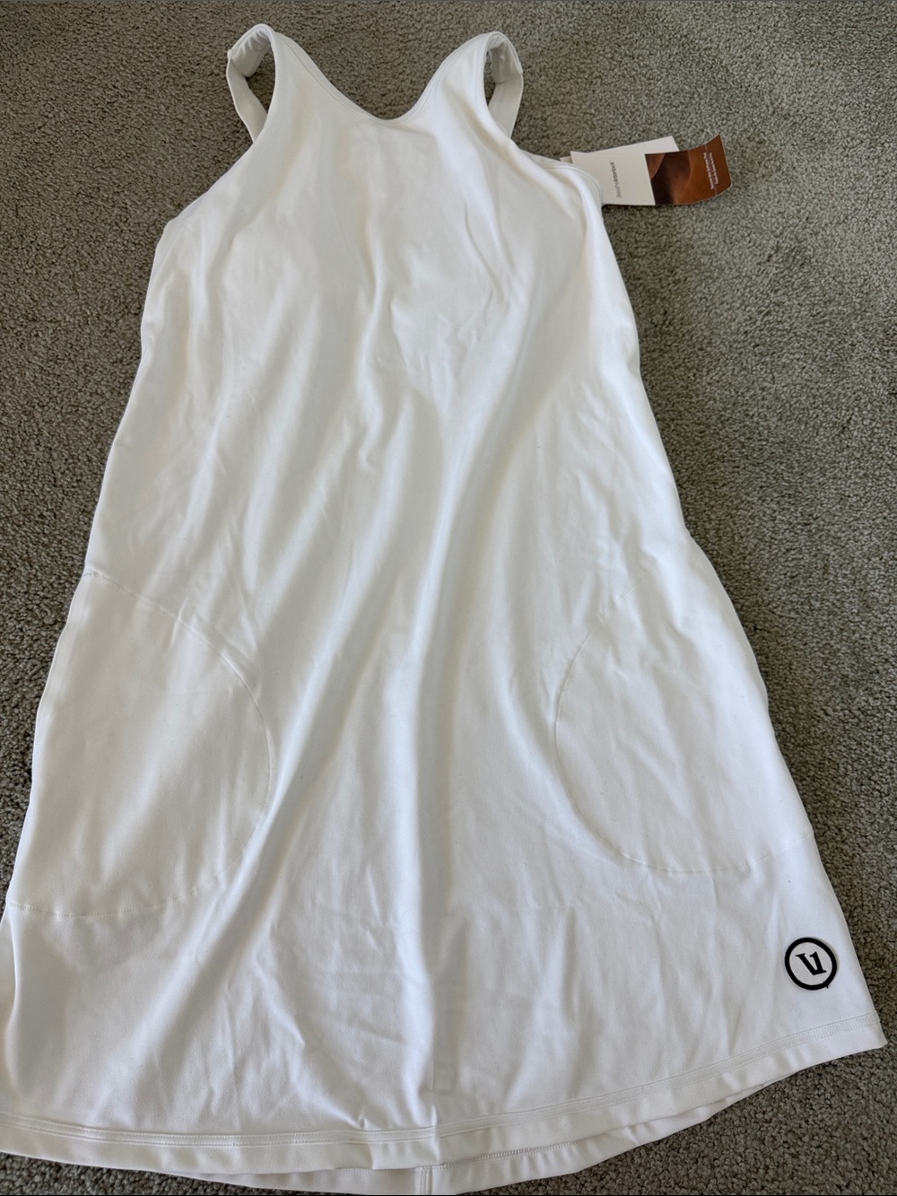 Vuori volley dress in white - size S - Picture 6 of 7